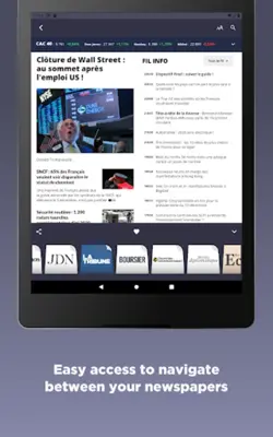 French Newspapers android App screenshot 0