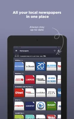 French Newspapers android App screenshot 5