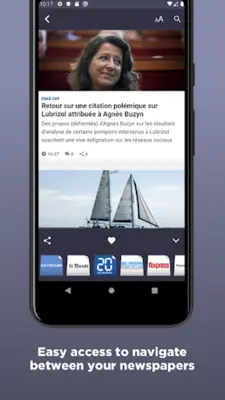 French Newspapers android App screenshot 6