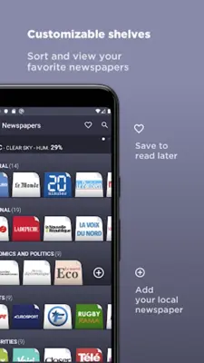 French Newspapers android App screenshot 7